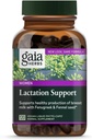 Gaia Herbs Lactation Support, Vegan Liquid Capsules, 120 Cuenta - Suplemento de lactancia para las madres lactantes, apoya el flujo de leche saludable " Enhances Breast Milk Nutrition, PACKAGING MAY VARY