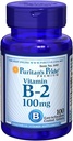 Puritans Pride Vitamina B-2 100 Mg Tablets, 100 Cuenta