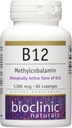 Bioclinic Naturals B12 Vitaminas Metilcobalamina, 60 Contadas