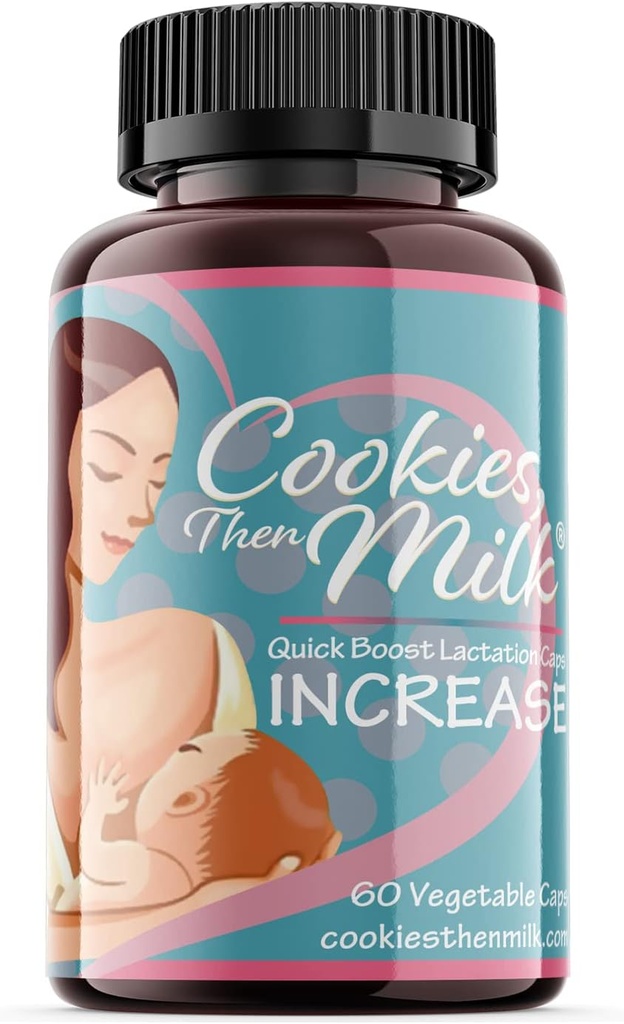 Lactation Support Supplement Capsules, Breastfeeding Essentials Postnatal Increase Breast Milk Supply, Milkflow Aid Pills, Ideal para inducir la leche materna posparto
