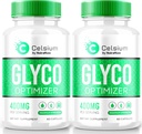 NutraRize (Pack of 2) Celsium Glyco Optimizer, Blood Flow Support, All-Natural Capsules to Maintain Stable Levels, Herbal Plus Vitamins Formula for General Health, Official Reviews (120 Capsules)