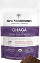 Real Mushrooms Chaga Mushroom Powder – Organic Chaga Extract from Fruiting Body – for Wellness & Energy Support – Vegan, Non-GMO, 150 Servings – Mushroom Supplement for Daily Use