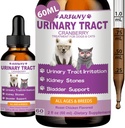 Cat &amp; Dog Urinary Tract Tratamiento de la Infección - Soporte Vejiga, Riñón &amp; Incontinencia - Suplemento de arándano para perros y gatos - Pet UTI Suplemento - Pet Kidney Support - Roast Chicken Flavor