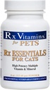 Vitaminas Rx Esenciales para gatos - Suplemento Multivitamínico de Vitamina &amp; Mineral - Añadir a Comida de gato húmedo o seco - Polvo 4 oz