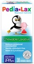 Pedia-Laxative Chewable Tablets for Kids, Ages 2-11, Watermelon Flavor, 30 CT
