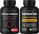 NutraChamps Complete Kidney Health: Berberine &amp; Kidney Cleanse Duo
