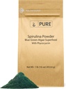 PURE ORIGINAL INGREDIENTES Spirulina Powder (1 lb) Green Algae Superfood with Phycocyanin