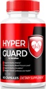 NutraRize Hyper Guard Capsules, All Natural HyperGuard Blood Vessel Cleaner, Fórmula Premium para apoyar la salud y el bienestar generales, Revisión Oficial de Hyper Guards (60 cápsulas)