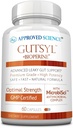 Aprobado Science® Gutsyl - Leaky Gut Supplement - Protect GI Tract with Aloe Vera, Marshmallow Root, Licorice, and Slippery Elm - Contiene Prebiotic and BioPerine - 60 cápsulas