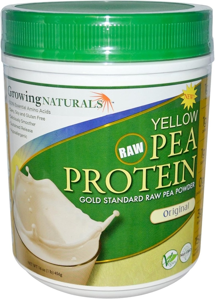 Naturales de cultivo - Pía Amarilla cruda Proteína Original - 16 oz.