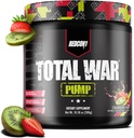 REDCON1 Non Stim &amp; Caffeine Free Pre Workout Powder for Women &amp; Hombre - Total War Pump - with L-Citrulline, Beta Alanine &amp; More - Workout at Any Time of Day - Strawberry Kiwi (10.58 oz)