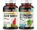 BIO KRAUTER Dan Shen 100 cápsulas &amp; Stinging Nettle 100 cápsulas