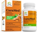 Terry Naturalmente CuraMed 750mg - Suplemento Antioxidante para la salud del cerebro - Suplemento dietético con Complejo de Curcumina de alta potencia - Kidney, Liver &amp; Immune Health Support - 90 Softgels