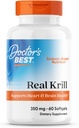 El mejor Krill real del doctor, 350mg 60-Count
