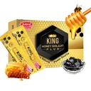 Ashraf Naturals King Honey Shilajit Plus - Premium Honey & Himalayan Shilajit Blend with Herbal Extracts, Natural Energy &amp; Vitality Support,15 Sachets x 15g