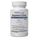 Laboratorios superiores Citrato de magnesio 200mg, Absorción alta, No GMO, Aditivo libre &amp; Gluten-Free, Promueve el sueño calma, Eases Muscle Cramps & Twitches, Supports Constipation Relief, 120 Veg Caps