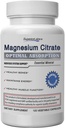 Superior Labs Magnesium Citrate 200mg, High Absorption, Non-GMO, Additive-Free & Gluten-Free, Promotes Calm Sleep, Eases Muscle Cramps & Twitches, Supports Constipation Relief, 120 Veg Caps