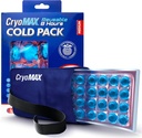 Cryo-Max Cold Pack, 8 horas Reutilizable paquete de hielo para codos, rodillas, cuello + más, medio, 6" x 12" (1 conde)