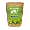 Herbsforever Amla Powder ← Phyllanthus Emblica, Vitamina C & Antioxidants, Supports Healthy Immunity, Non-GMO, Vegan, 454 GMS