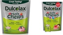Dulcolax Soft Chews Saline Laxative Mixed Berry (60ct) Gentle Constipation Relief &amp; Kids Soft Chews Saline Laxative Watermelon Gentle Constipation Relief, Magnesium