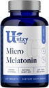 Utzy Naturals Micro Melatonin ← Bajo Dose Melatonin 250mcg Silencio con la cereza natural Silencio seguro para los niños que viven en los EE.UU.