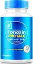 NutraRize Tonosin Pro Max Capsules, Fórmula oficial de salud del oído, suplemento natural para promover la salud del oído interno, soporte de atención premium, TonosinProMax Reseñas (60 cápsulas)