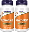 AHORA Suplementos, Bromelain (Natural Proteolytic Enzyme) 2,400 GDU/g - 500 mg, Natural Proteolytic Enzyme*, 60 Veg Capsules (Pack of 2)