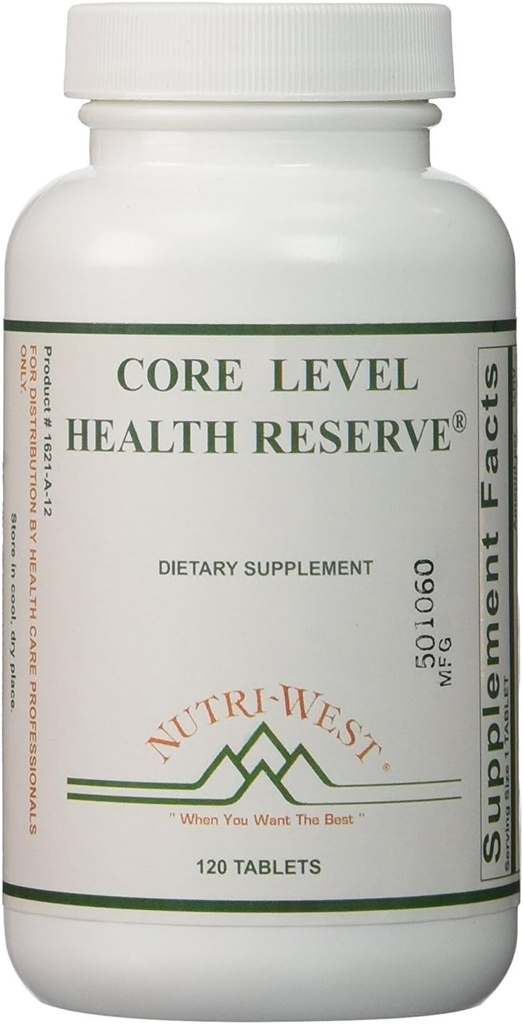 Reserva de salud de nivel básico - 120 Tabletas de Nutri West