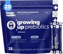 Comience la salud Creciendo Prebióticos para Niños 28-Packs ← Prebiótico Soluble Powder Stool Softeners y Digestive Gut Health Suplemento ideal para mezclar con niños Bebidas diarias y alimentos blandos - Desflavorado