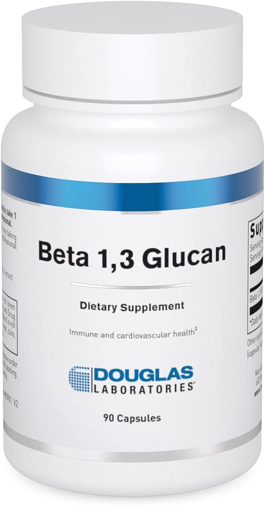 Douglas Laboratories Beta 1,3 Glucan ← Beta Glucan para Immune y Cardiovascular Support ← 90 Capsules