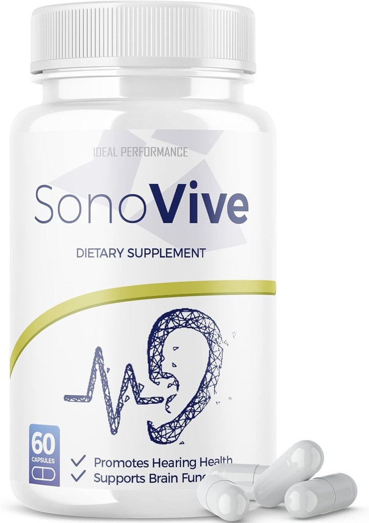 IDEAL PERFORMANCE Sonovive Capsules Audiing Pills Sonovive Hearing Supplement Pills (60 Capsules)