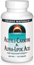 Fuente Naturales Acetyl L-Carnitina & Ácido Alfa-Lipoico 650mg - 120 Tablets