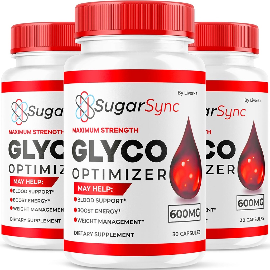 LIVORKA (3 Pack) Sincronizador de azúcar Glyco, Sincronización de azúcar Glyco, SugarSync, Optimizador de Glyco SugarSync, SugarSync Glyco, Sincron de azúcar Glyco Optimiser, Sincronización de azúcar Glyco Opiniones, 90 cápsulas