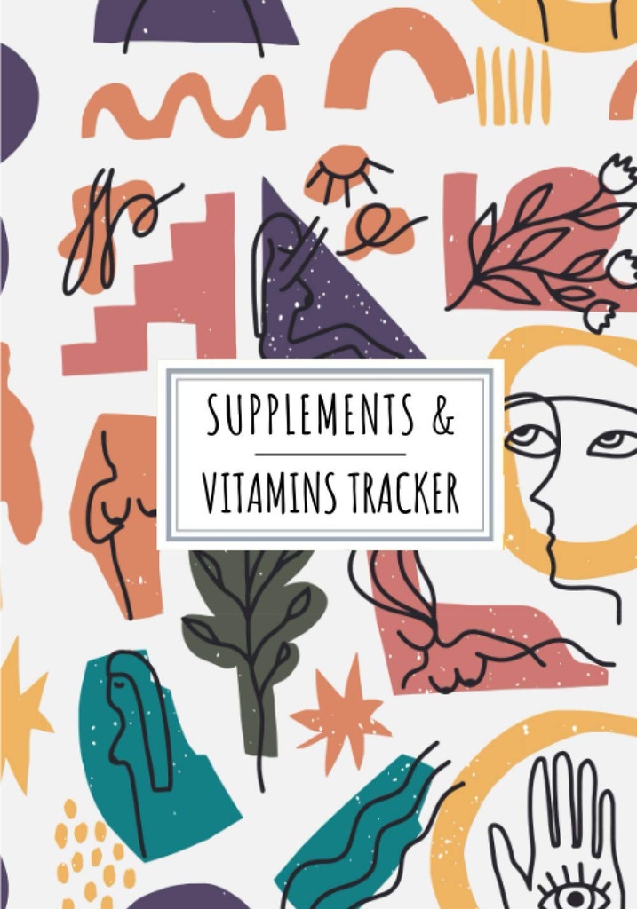 Suplementos " Vitaminas Tracker: Suplemento diario " Vitamina Log Book " Mantenga el seguimiento y la revisión Todos los detalles Sobre su Medicación Silencio Record Date, Time, ... of the week Y Más sobre 100 hojas de detalles.
