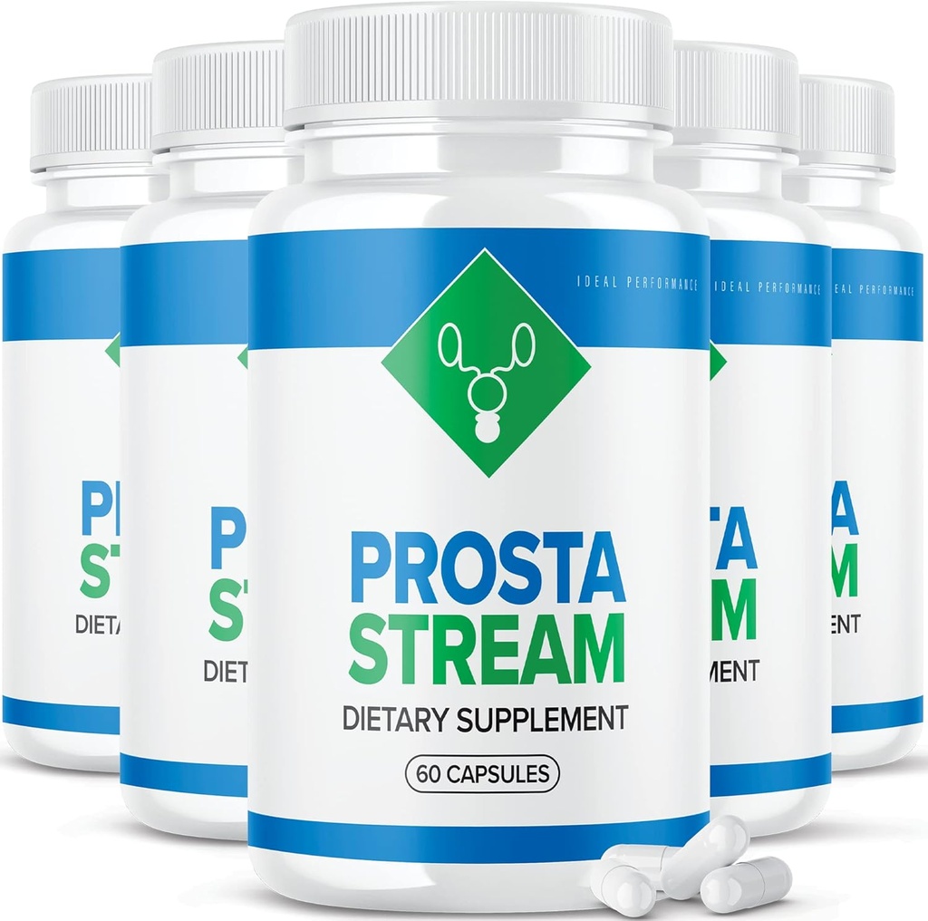 PERFORMAN IDEAL (5 Pack) Prosta Stream Prostate Supplement Prostastream Pills (300 cápsulas)