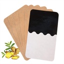 100 Packs Ginger Pad para Pain Ginger Pad Herbal Ginger Patches China Nature Blood Circulation Pads for Knee Cervical Vertebra Joint