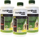 LIQUIDHEALTH Pets K9 Complete 8-in-1 Liquid Multivitamin for Adult Senior Dogs & Puppies, All in One Complete Formula Canine Vitamins for Skin &amp; Coat, Joint Health, Immune Support - USA Made (3 Pack)