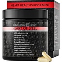 Formulation Factory Heart of Steel Nitric Oxide Supplement - L Citrulline & L Arginine Blood Pressure Supplements - Natural Pre-Workout: Energy Management - 120 Capsules, 1 Month Supply