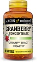 MASON NATURAL Cranberry 12:1 Concentrarse con Vitamina C &amp; E, Soporta Immune &amp; Urinary Health, 90 cápsulas