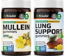 BIO KRAUTER Mullein 60 Gummies & Lung Support 60 Gummies