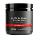 100 Billones CFU Lactobacillus Salivarius Probiótico - Conteo de CFU más Verificado - Laboratorio de Terceros Tested for Potency - 60 cápsulas vegetarianas - 30 servidumbres - TQ Verificado