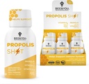 BEE and You Immune Support 100% Natural Propolis Shot Supplement, Antioxidants, Vitamin C, VIT D3, Zinc, Orange Juice, Raw Honey, 1.69 fl. oz x 12 Bottles