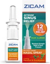 Zicam Intens Sinus Relief No-Drip Liquid Nasal Spray with Cooling Menthol &amp; Eucalyptus, 0.5 Ounce (Pack of 1)