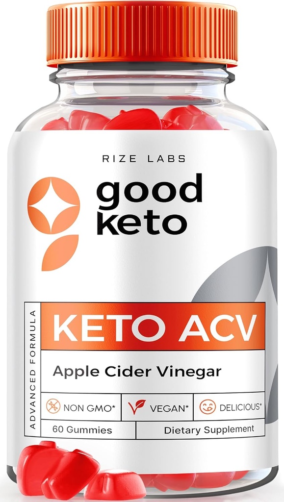 rize labs - Good Keto ACV Gummies for Advanced Weight Loss, All Natural, Premium Formula, Apple Cider Vinegar Suplemento (60 Gummies)