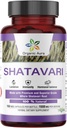 Organic Aura Shatavari Capsules.150 Veg Capsules. 1500 mg per Serving. Excellent Herb Supports Women Reproductive and Immune Health and as Lactation Supplement. 100% Natural Herbal Supplement.