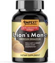 Extracto Mane Mushroom de León - Calidad Premium, Solo Cuerpos de Fruto, Funciones Cognitivas, Memoria > Fotógrafo de Inmunidad, 90 Caps de Veg.
