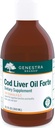 Genestra Marcas Cod Liver Oil Forte ← Vitamina + suplemento de ácido graso esencial tención 10.1 fl. oz.