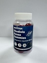 Azúcar Rhodiola Rosea 500 mg Gummies Suplemento w/Magnesium, Ashwagandha