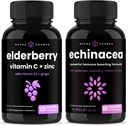 NutraChamps Elderberry y Echinacea Bundle