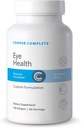 Cooper Complete - Suplemento de salud ocular - Lutein, Meso Zeaxanthin y Zeaxanthin, Vitamina C &amp; E - 120 Softgels por botella. Paquete de 2